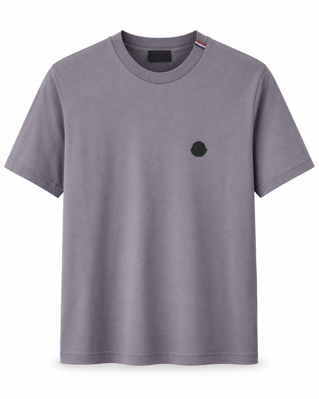T-Shirt Moncler Hals Indigo
