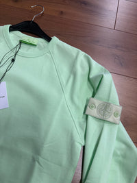 STONE ISLAND SWEATER MINT GROEN