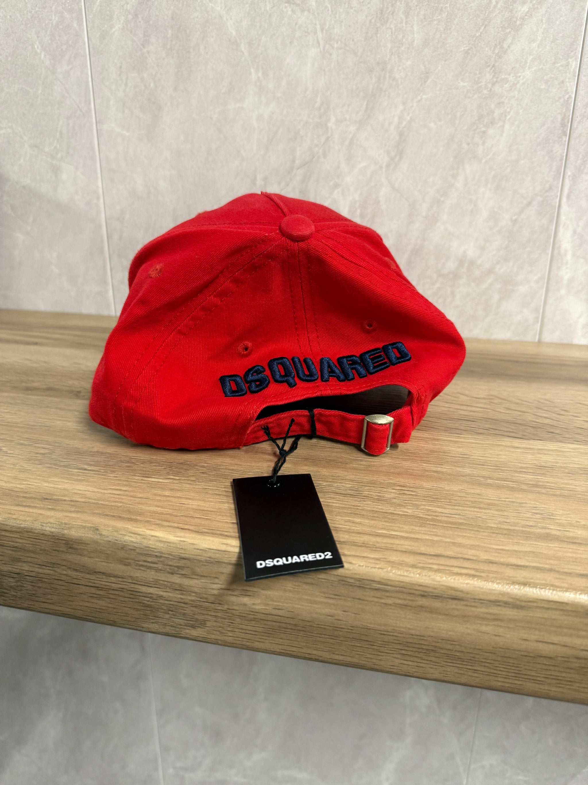 PET DSQUARED ICON ROOD BLAUW