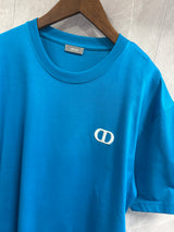 T-Shirt Christian Dior CD Turquiose