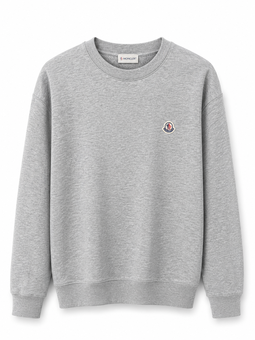MONCLER SWEATER LICHT GRIJS