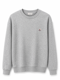 MONCLER SWEATER LICHT GRIJS