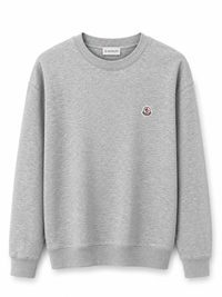 MONCLER SWEATER LICHT GRIJS