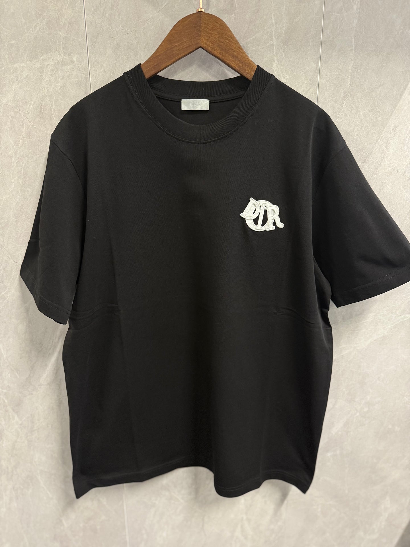 T-Shirt Christian Dior O Zwart
