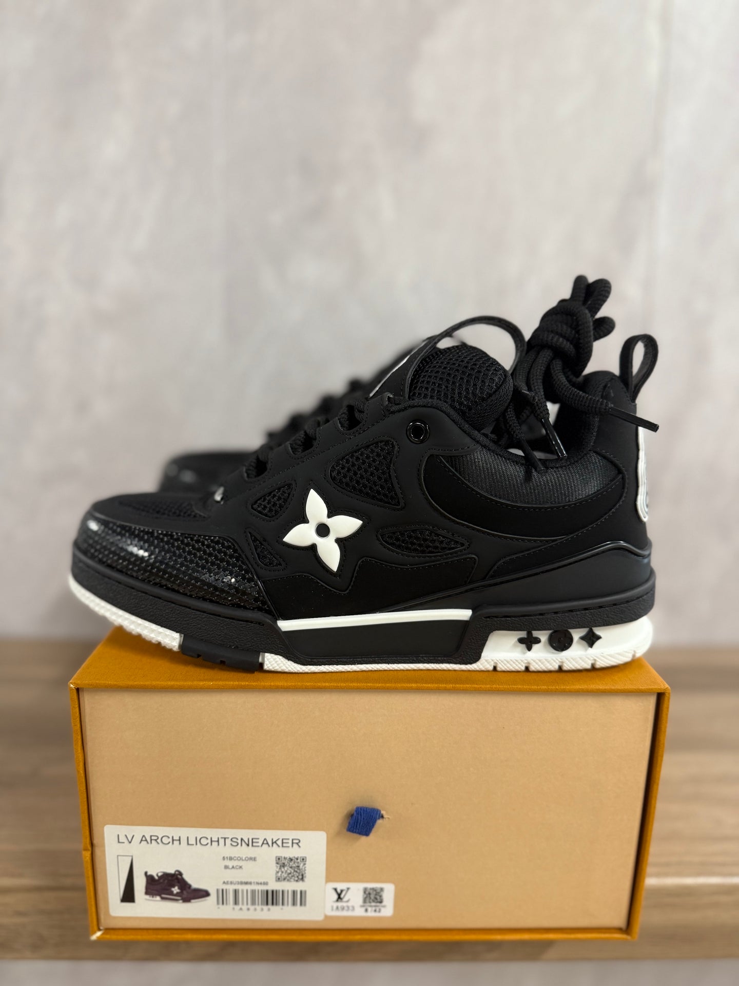 LV Skate Trainers Zwart