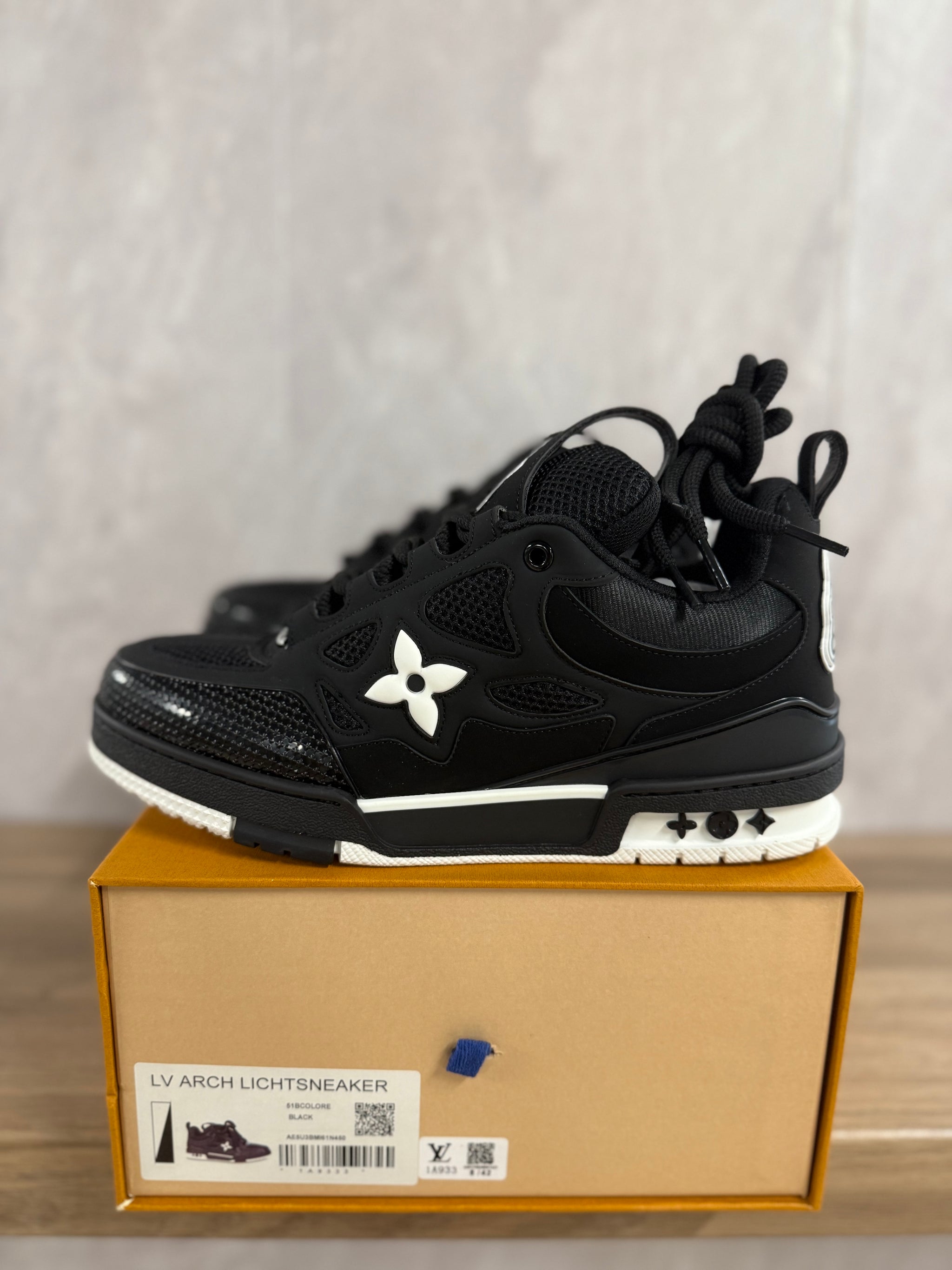 LV Skate Trainers Zwart