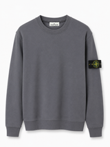 STONE ISLAND SWEATER INDIGO (met ghost logo)