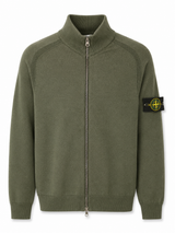 STONE ISLAND VEST GROEN MET RITS