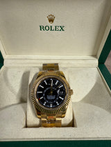 Rolex Sky Dweller Goud / Zwart (AUTOMAAT)