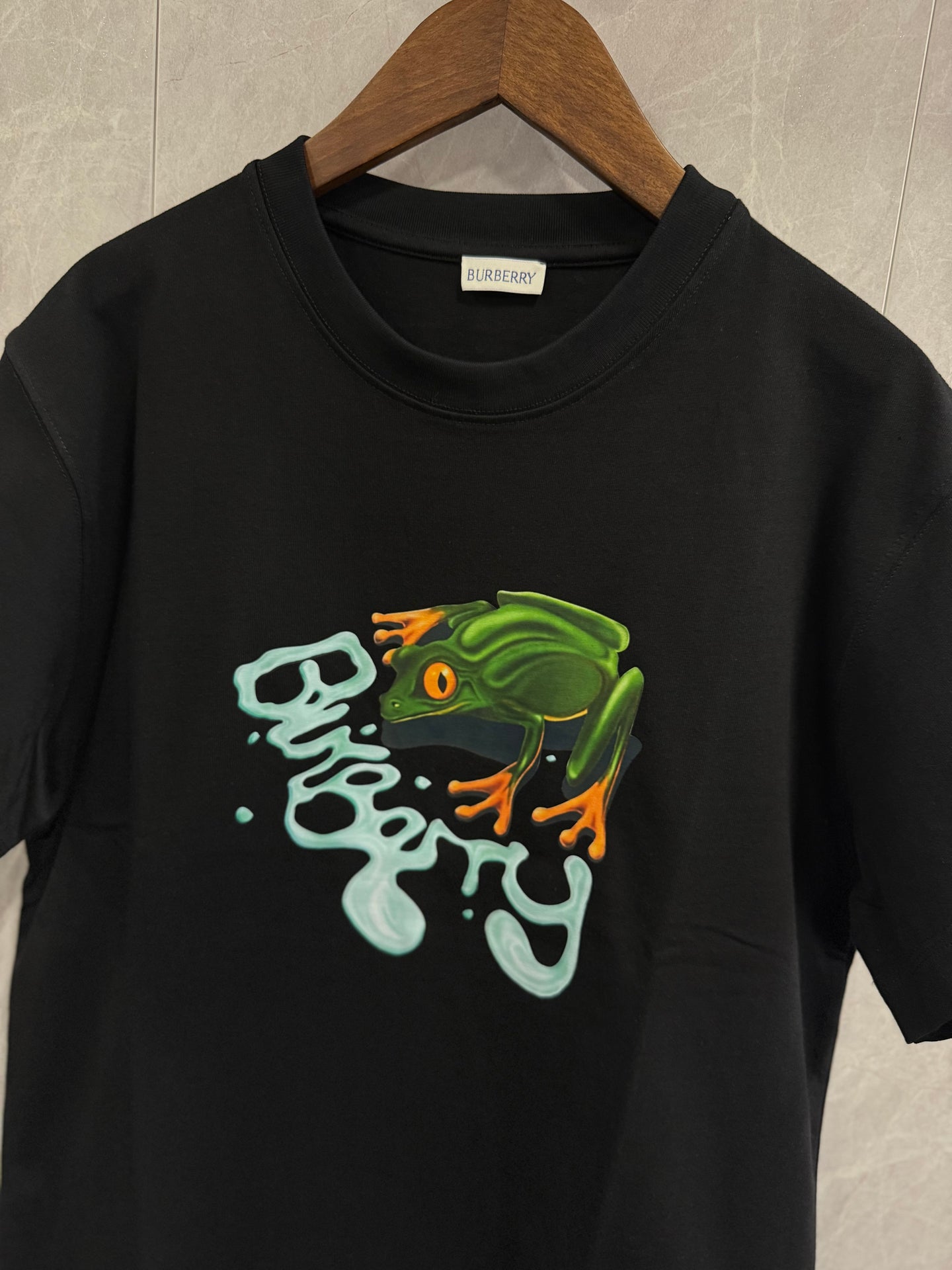 T-Shirt Burberry Eend Zwart
