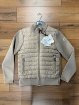MONCLER TRIKOT JACKET BEIGE