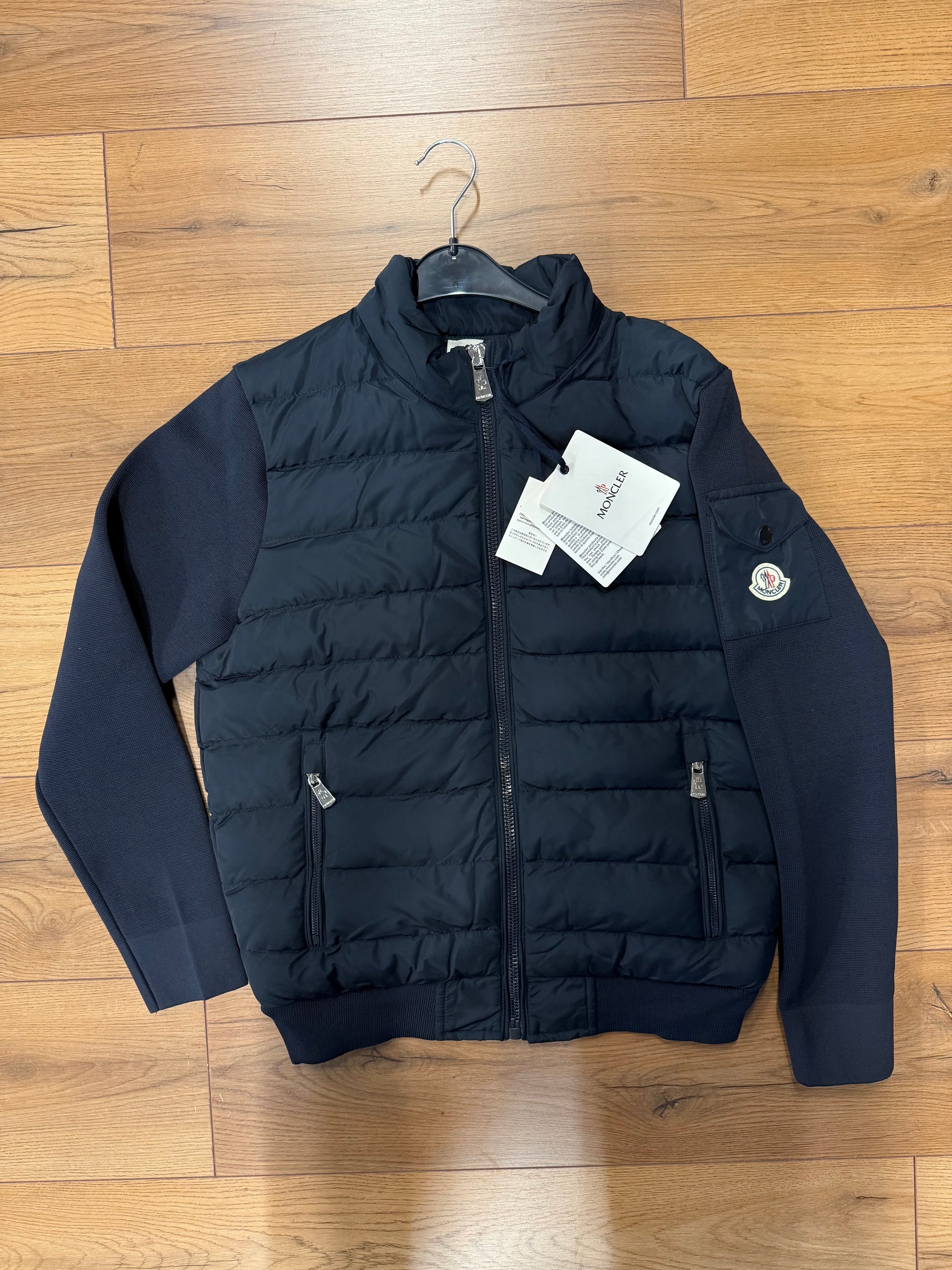 MONCLER TRIKOT JACKET NAVY (ZAK)