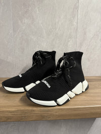 Balenciaga Speedrunner 2.0 Zwart (witte zool veters)