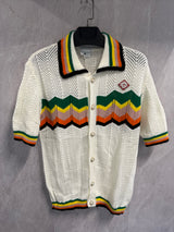 ZOMERSET CASABLANCA BADSTOF WIT REGENBOOG