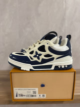 LV Skate Trainers Blauw Wit