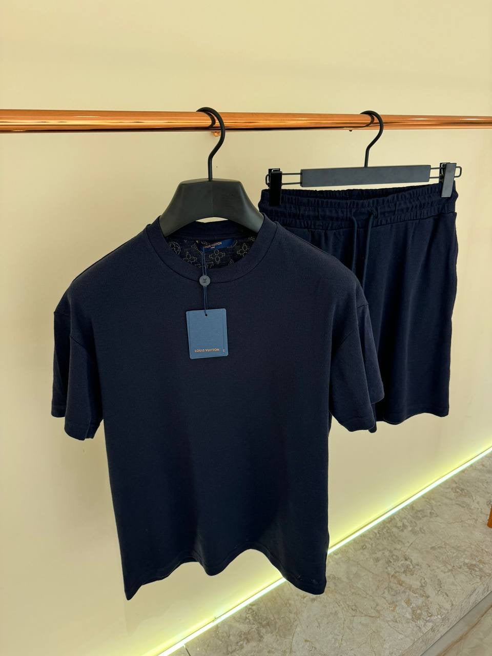 ZOMERSET LOUIS VUITTON DONKER BLAUW (lichte stof)