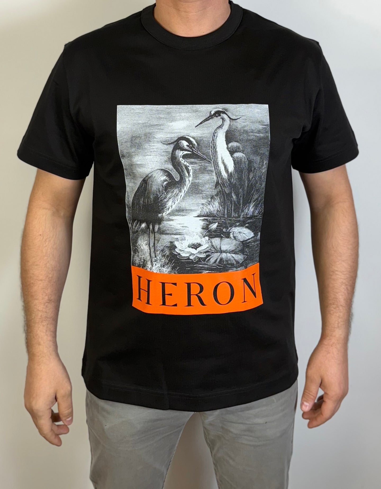 T-Shirt Heron Preston Zwart