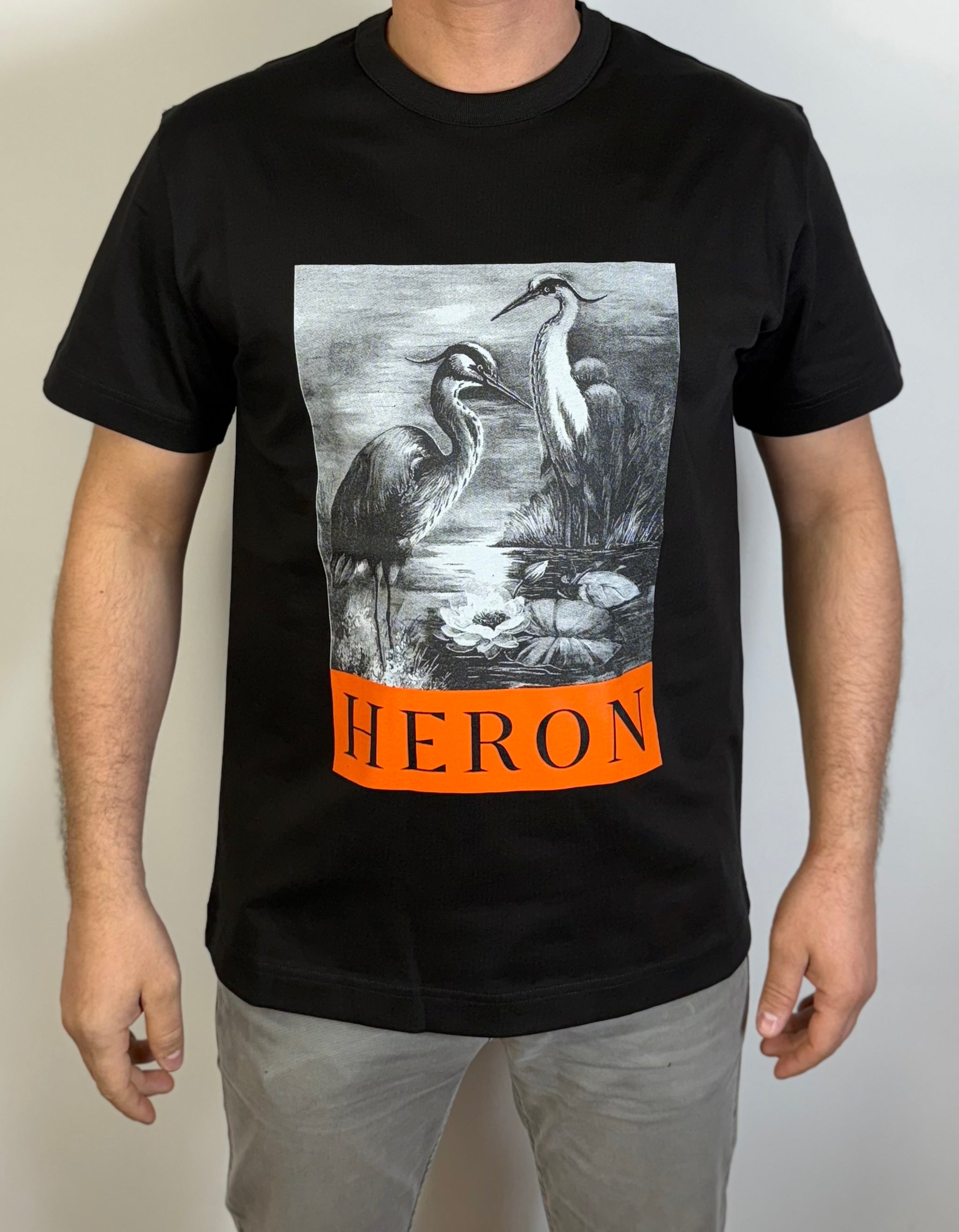 T-Shirt Heron Preston Zwart
