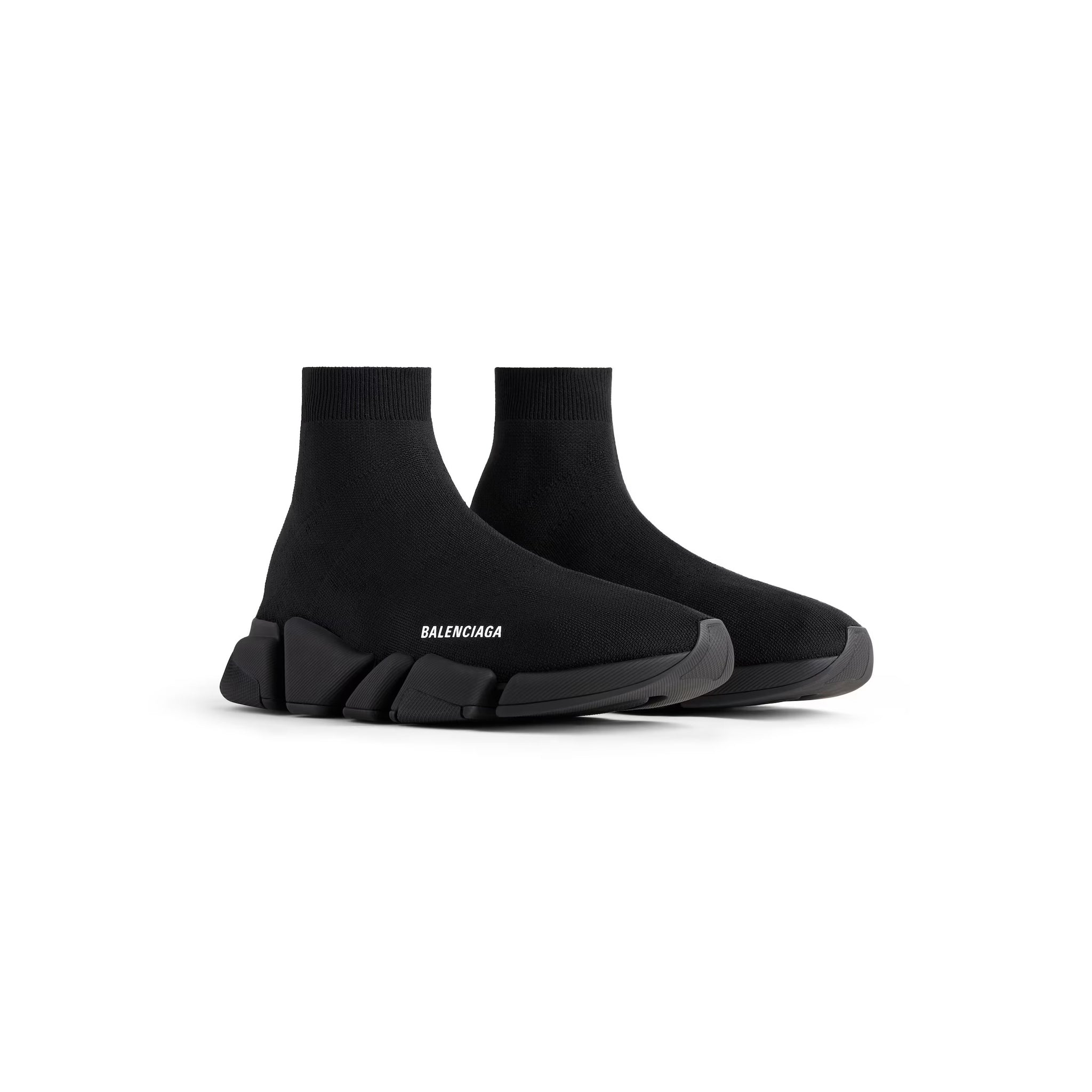 Balenciaga Speedrunner 2.0 Zwart (zwarte zool)