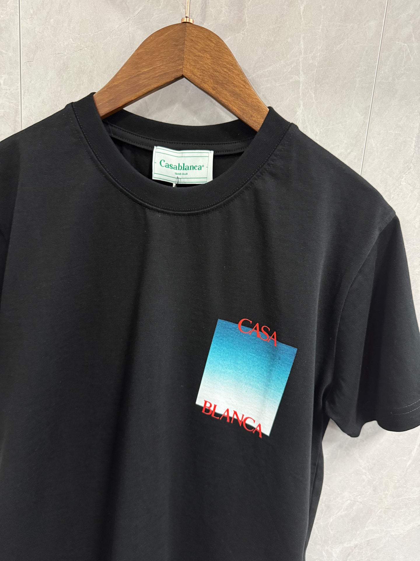 T-Shirt Casablanca Doos Zwart