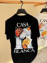 T-Shirt Casablanca Zwart (pilaar)