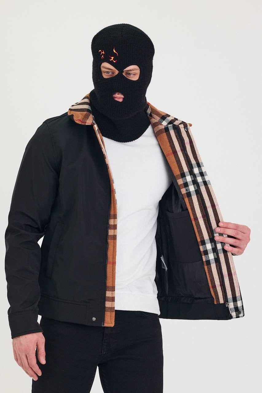 BURBERRY TUSSENJAS ZWART