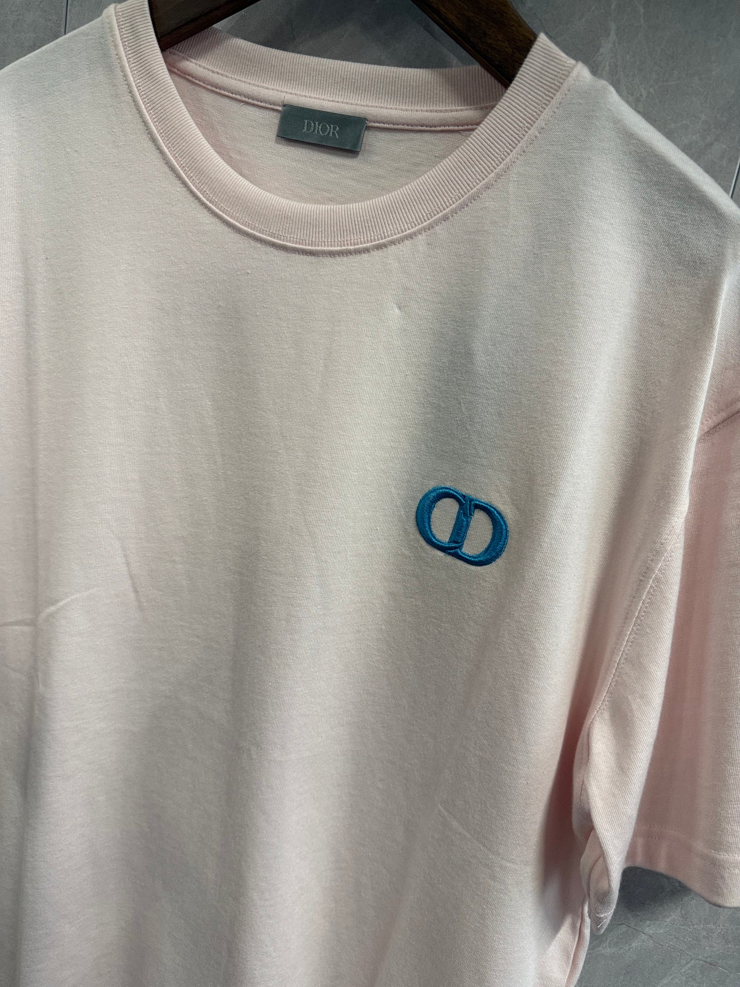 T-Shirt Christian Dior CD Roze