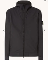 STONE ISLAND SOFTSHELL CAP ZWART