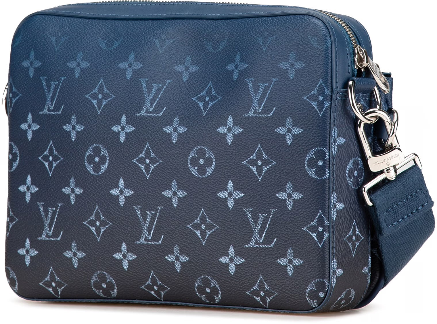 LV TRIO MESSENGER BAG NAVY