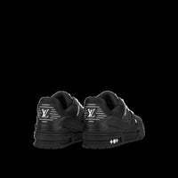 LV Trainer Zwart (zwarte zool)