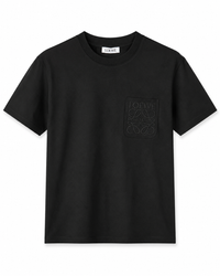T-Shirt Loewe Zwart (borstzak)