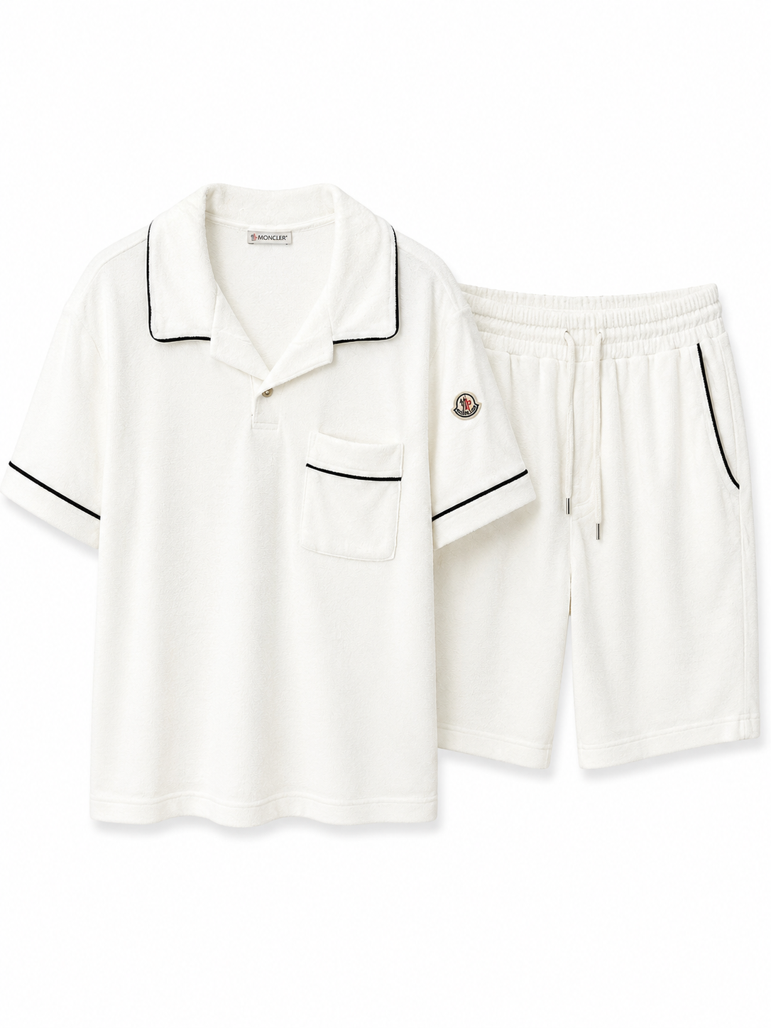 ZOMERSET MONCLER WIT (BADSTOF)