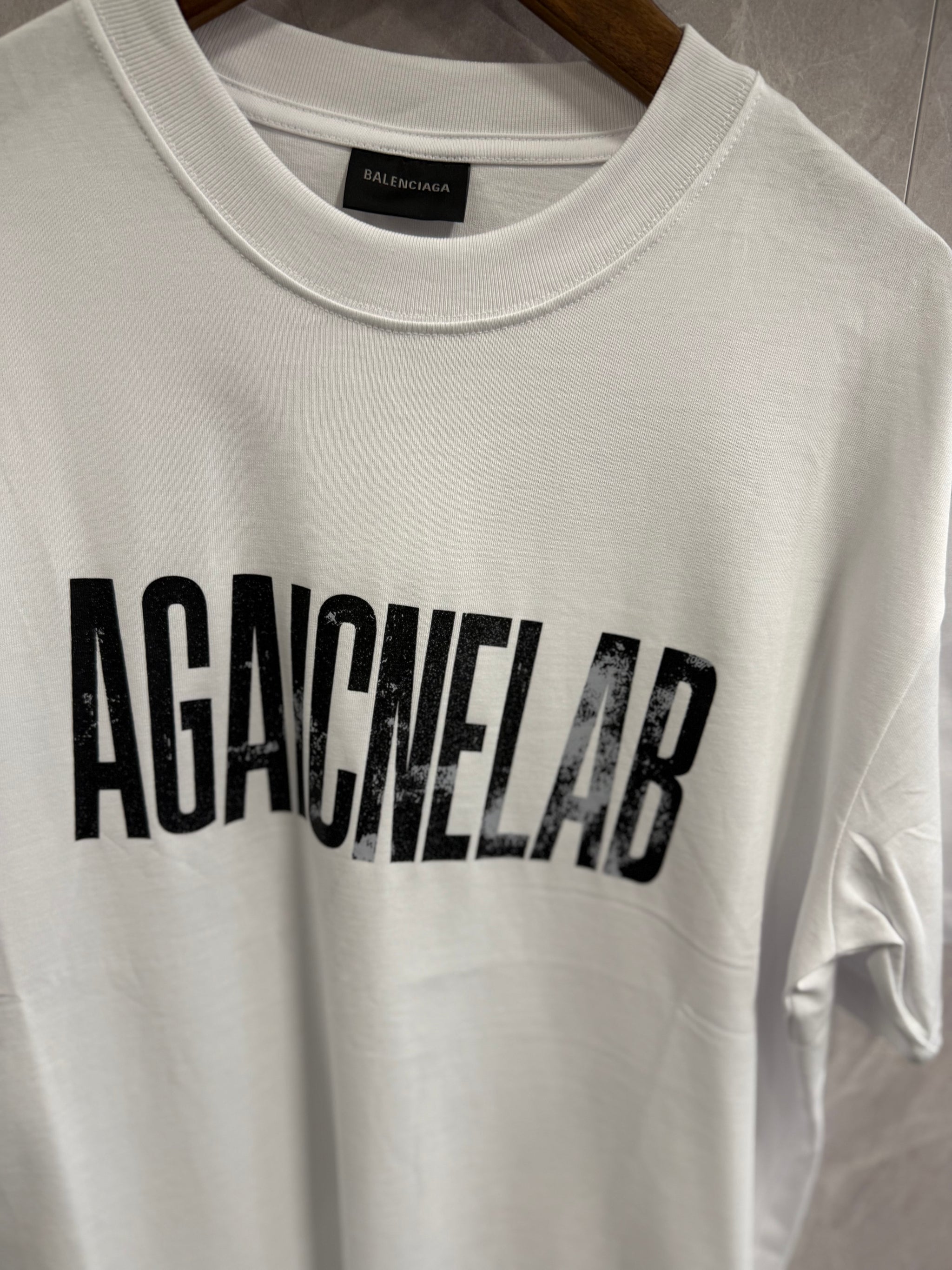 T-Shirt Balenciaga Wit (omgedraaid)