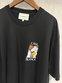T-Shirt Casablanca Zwart (pilaar)