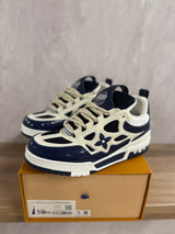 LV Skate Trainers Blauw Wit