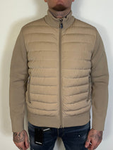 MONCLER TRIKOT JACKET BEIGE