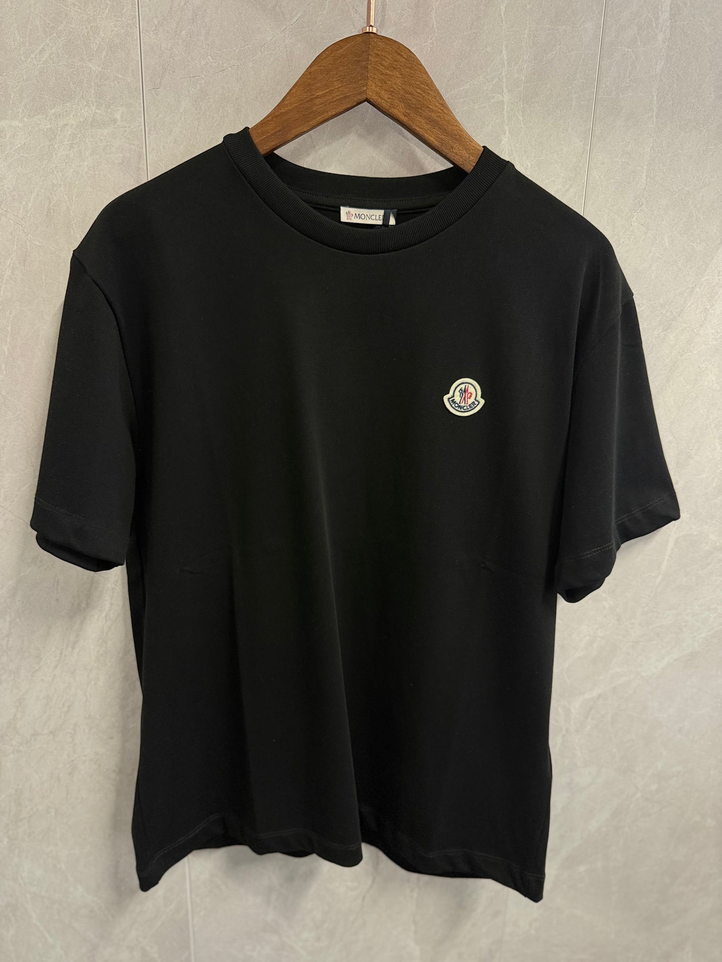 T-Shirt Moncler Zwart (basic)