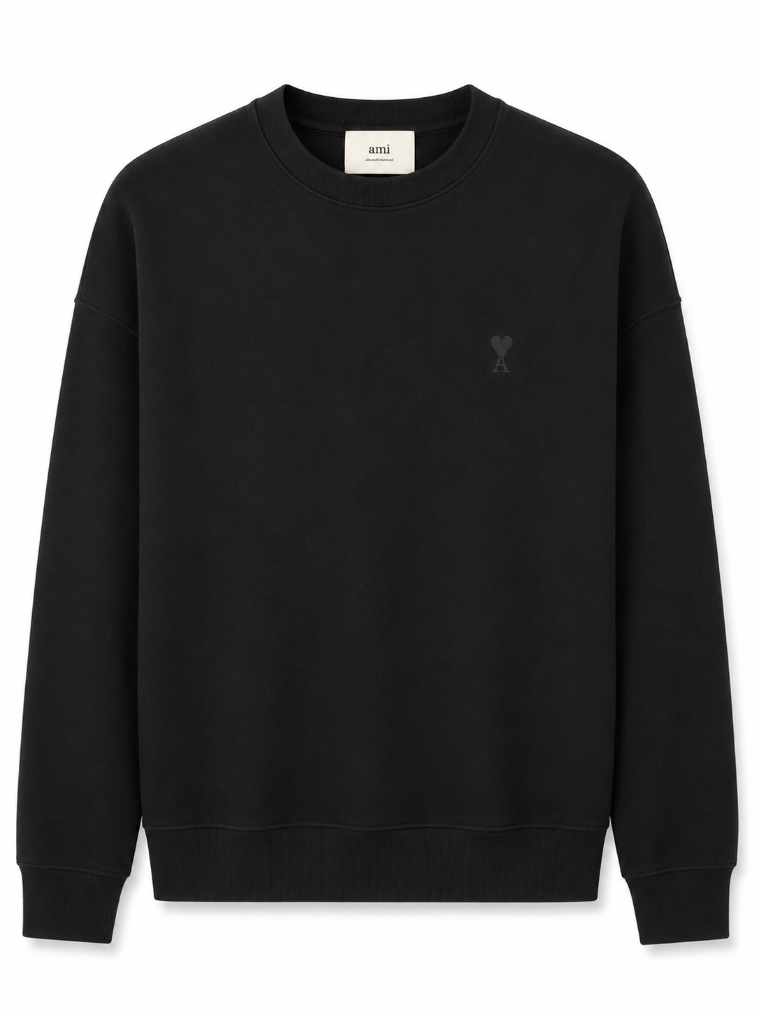 AMI ZWART (zwart) SWEATER