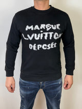 LV MARQUE SWEATER ZWART