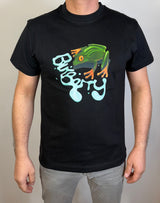 T-Shirt Burberry kikker Zwart