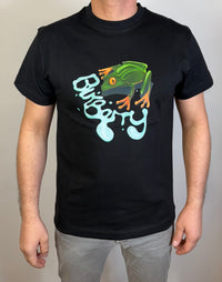 T-Shirt Burberry kikker Zwart
