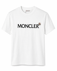 T-Shirt Moncler Wit (borst tekst)