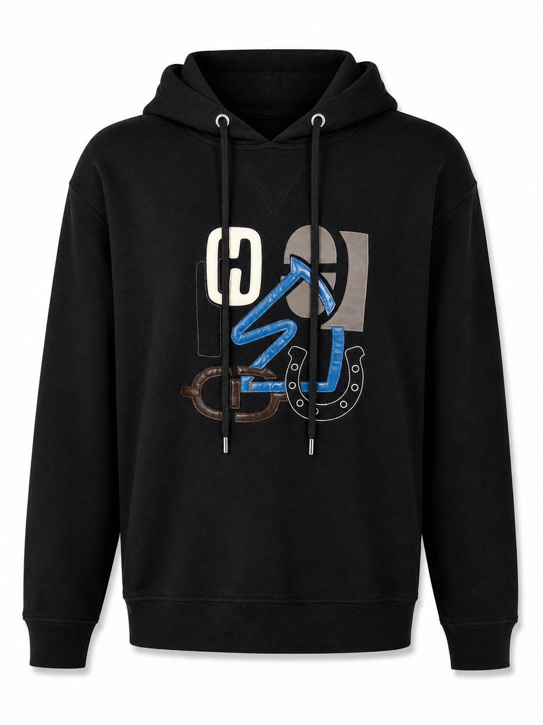 HERMES HOODIE ZWART