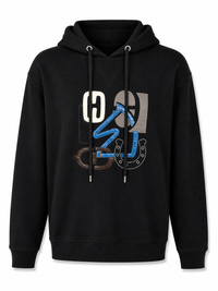 HERMES HOODIE ZWART