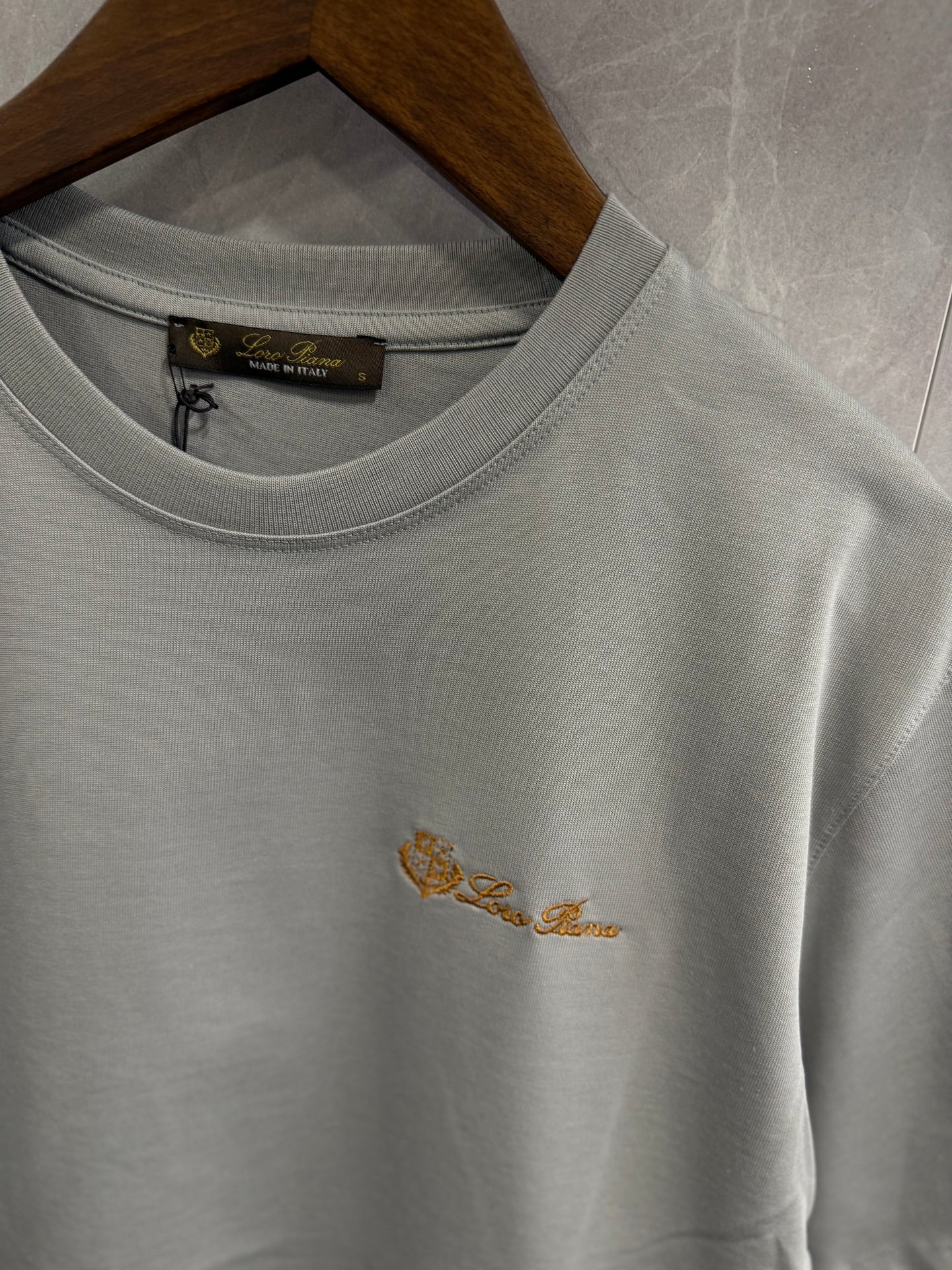T-Shirt Loro Piana Grijs