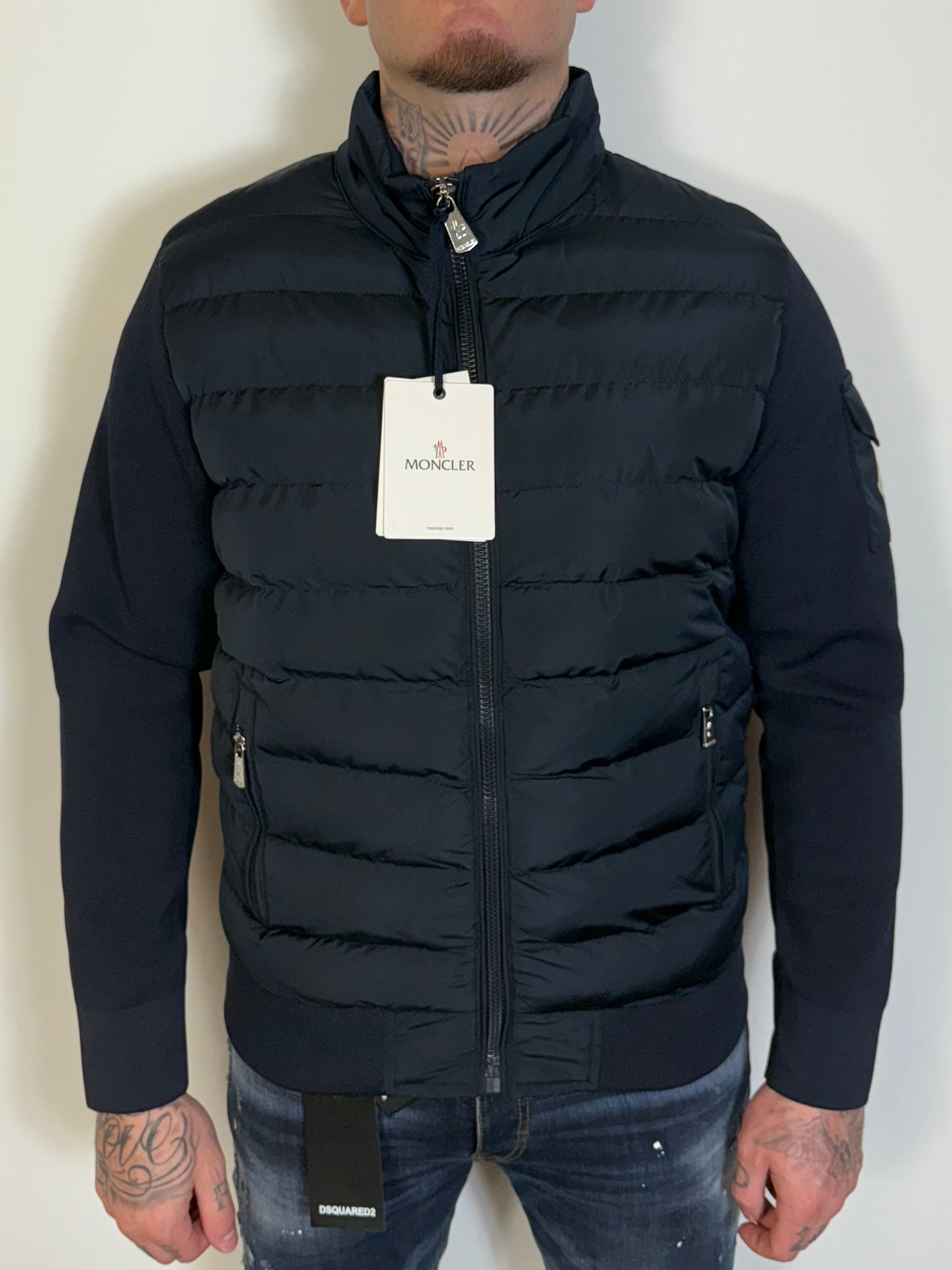 MONCLER TRIKOT JACKET NAVY (ZAK)