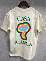 T-Shirt Casablanca Kwal Wit