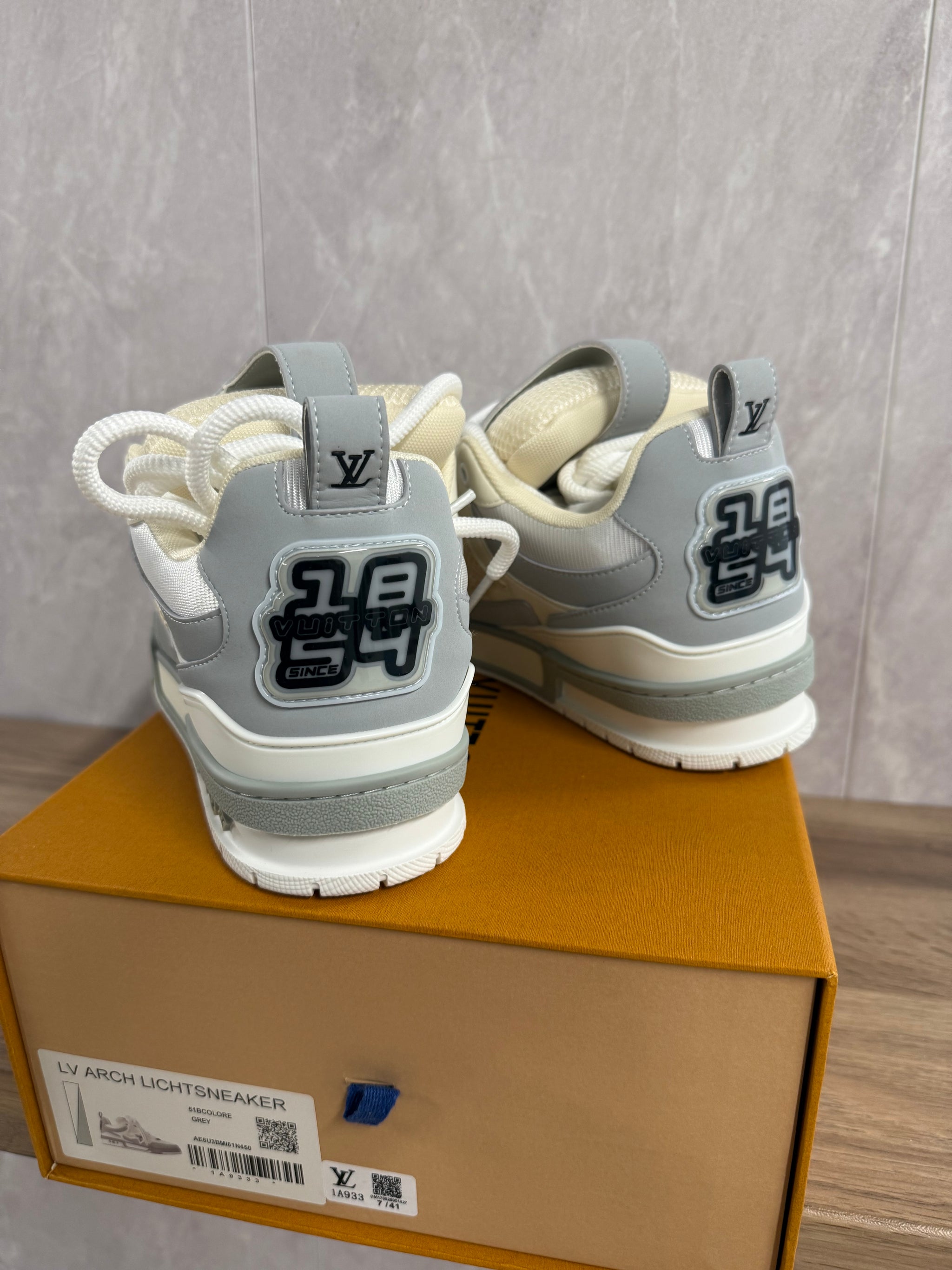 LV Skate Trainers Grijs Wit
