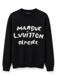 LV MARQUE SWEATER ZWART
