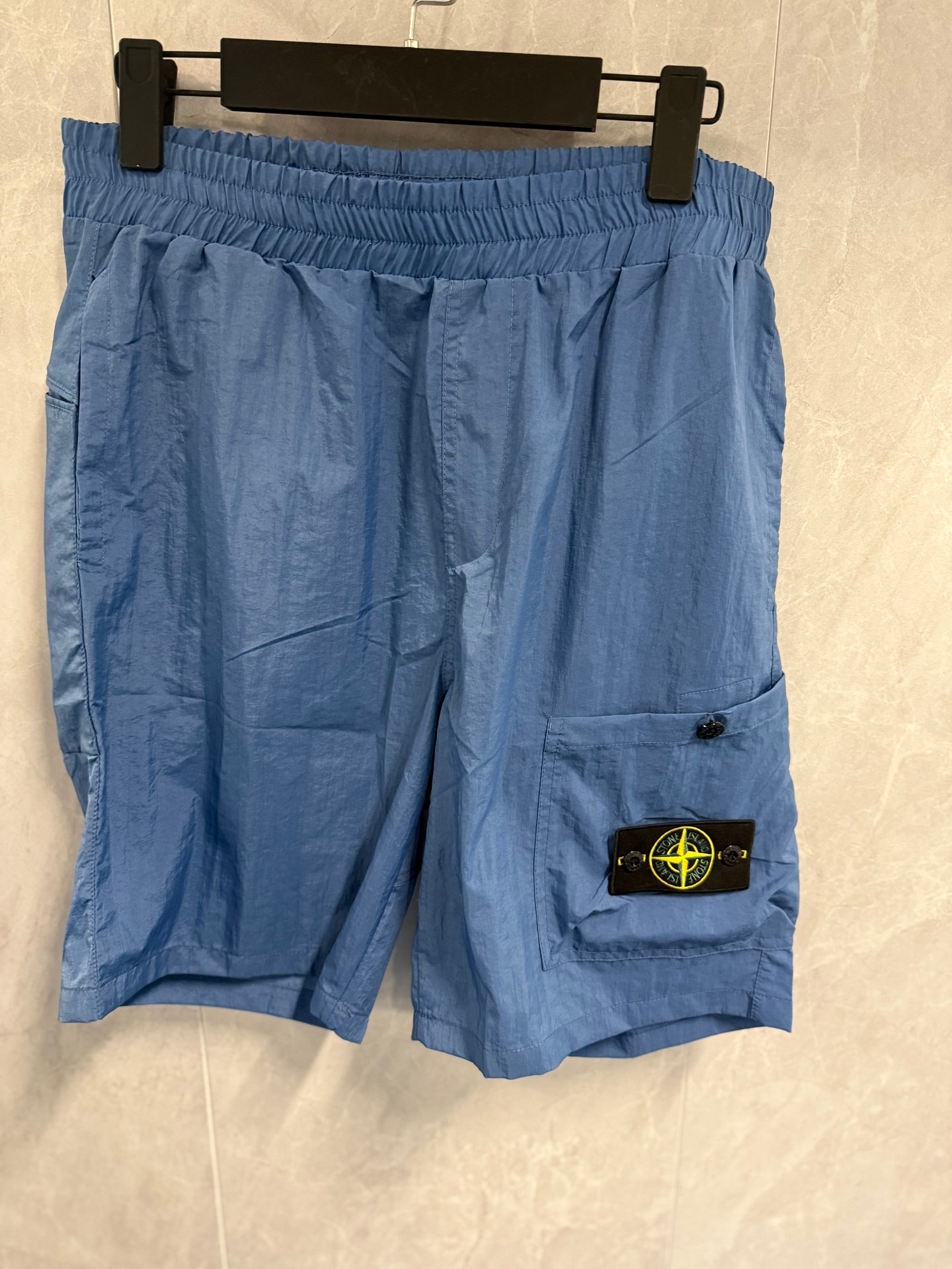 ZOMERSET STONE ISLAND RE NYLON BLAUW